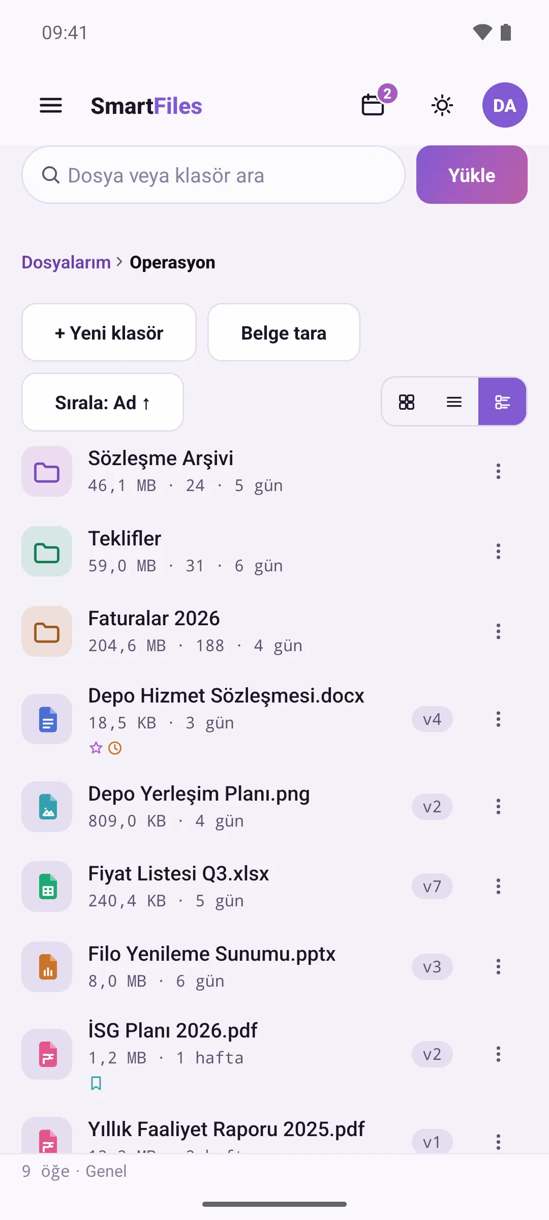 Checkbox view