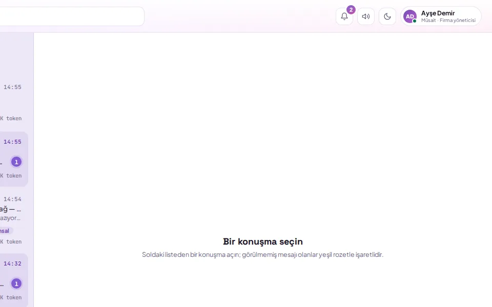 Availability and busy status (with demo data)