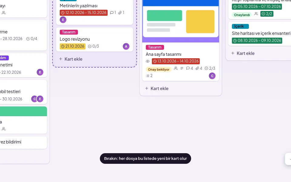demo screen (with demo data)