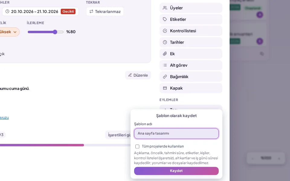demo screen (with demo data)